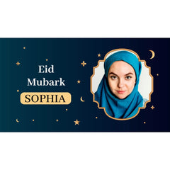 Personalised Chocolate Gift Box for Eid Celebration with Wrapped Chocolates