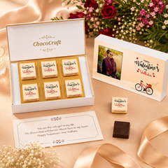 Elegant Personalized Valentine's Day Gift (with Wrapped Chocolates)