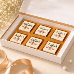 Elegant Personalized Valentine's Day Gift (with Wrapped Chocolates)