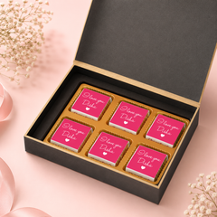 Beautiful I Love You Chocolate Gift Box (with Wrapped Chocolates)