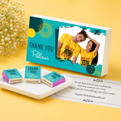 Sibling Bond - Rakhi Gift for Sister with Wrapped Chocolates