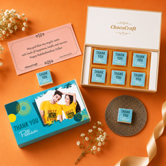 Sibling Bond - Rakhi Gift for Sister with Wrapped Chocolates
