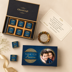 Friends for Life  - Rakhi Gift for Sister with Wrapped Chocolates