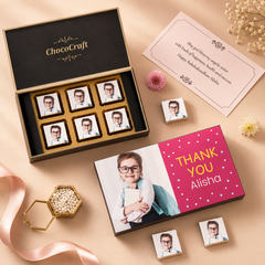 Unique Bond - Rakhi Gift for Sister with Wrapped Chocolates