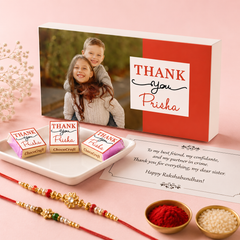 Innocent Memories - Rakhi Gift for Sister with Wrapped Chocolates