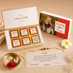Innocent Memories - Rakhi Gift for Sister with Wrapped Chocolates