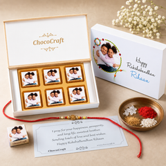 Childhood Memories - Gift with Wrapped Chocolates (Rakhi Pack Optional)
