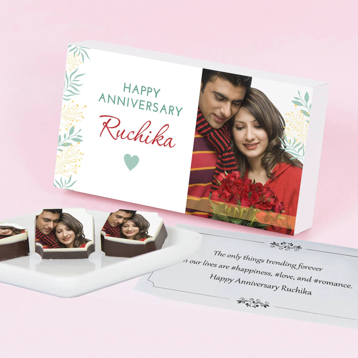 Best anniversary gifts for couples with best wedding anniversary gifts photo chocolates