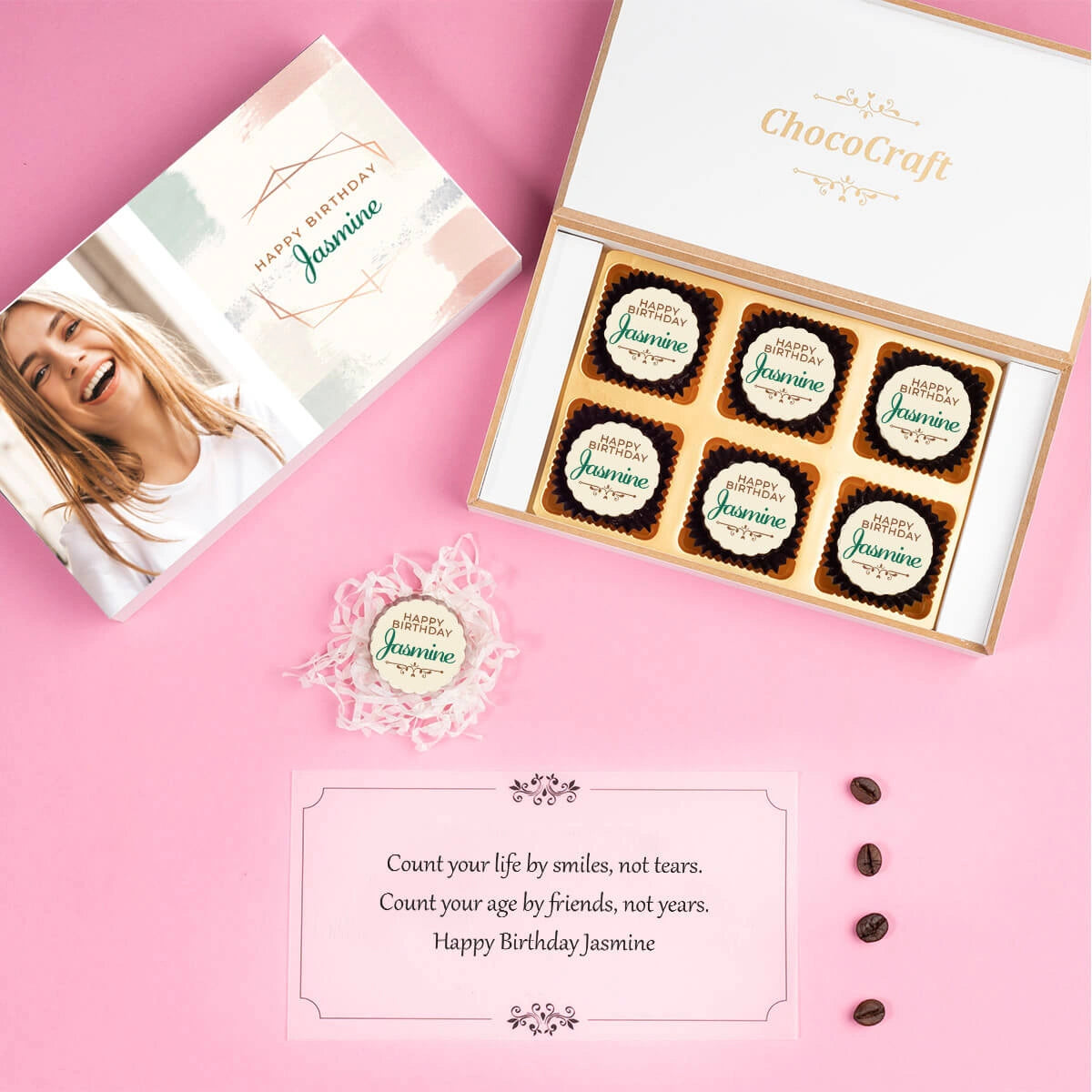 Photo printed best birthday gift for girlfriend birthday gift for male friend