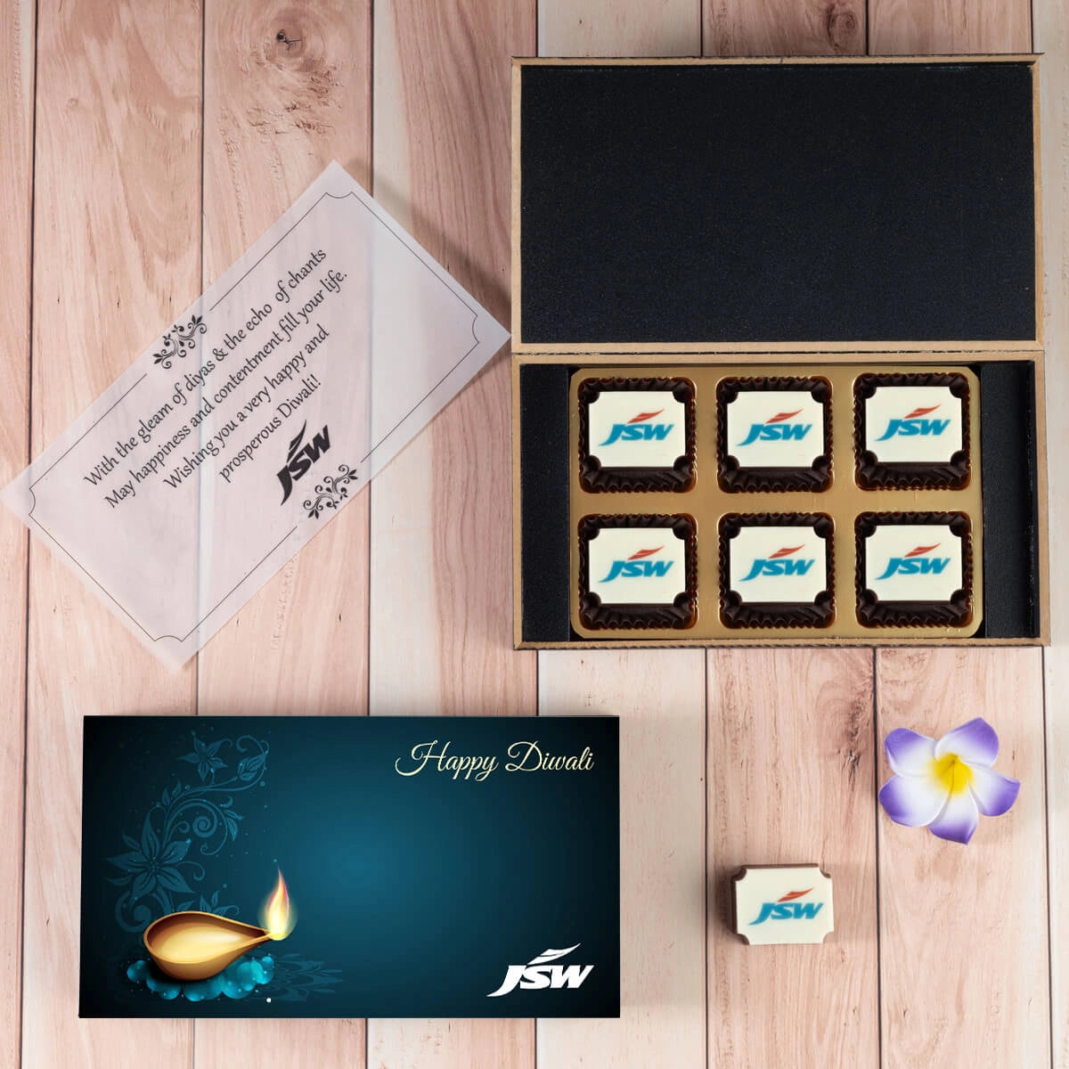 Custom logo chocolates – best Diwali gift for clients in bulk