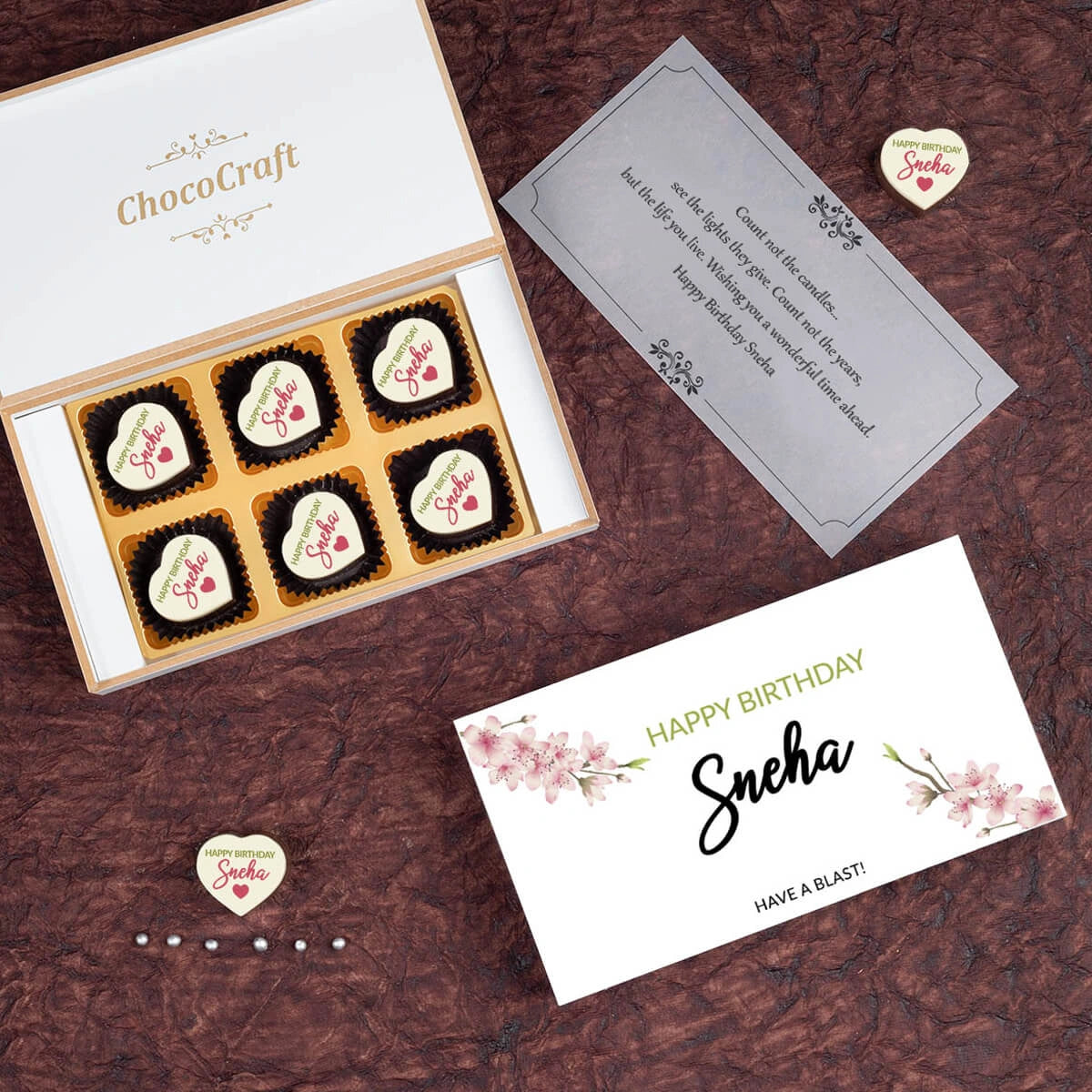 Birthday gift for brother as birthday present for mom in box