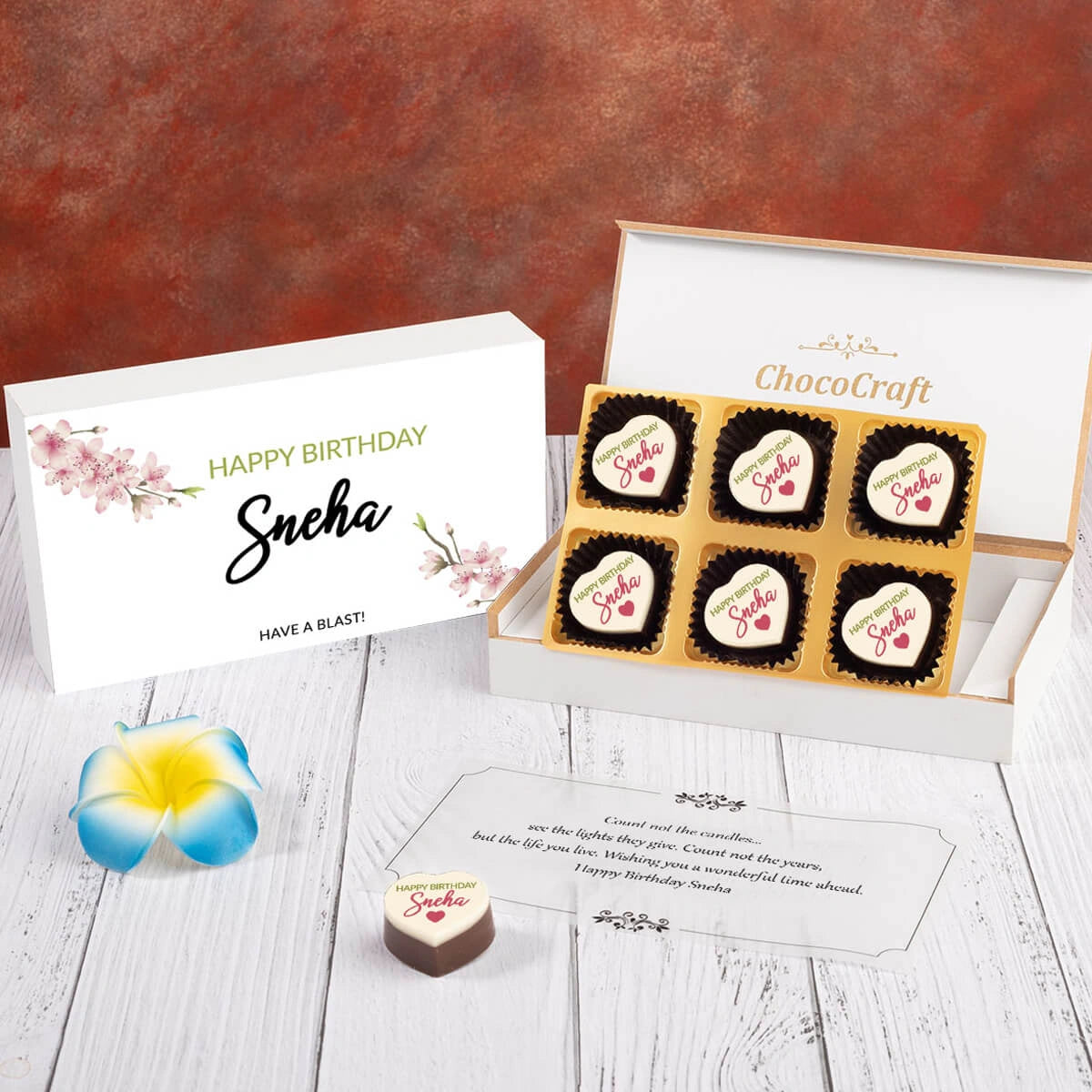 Photo printed birthday present for mom birthday gift for brother