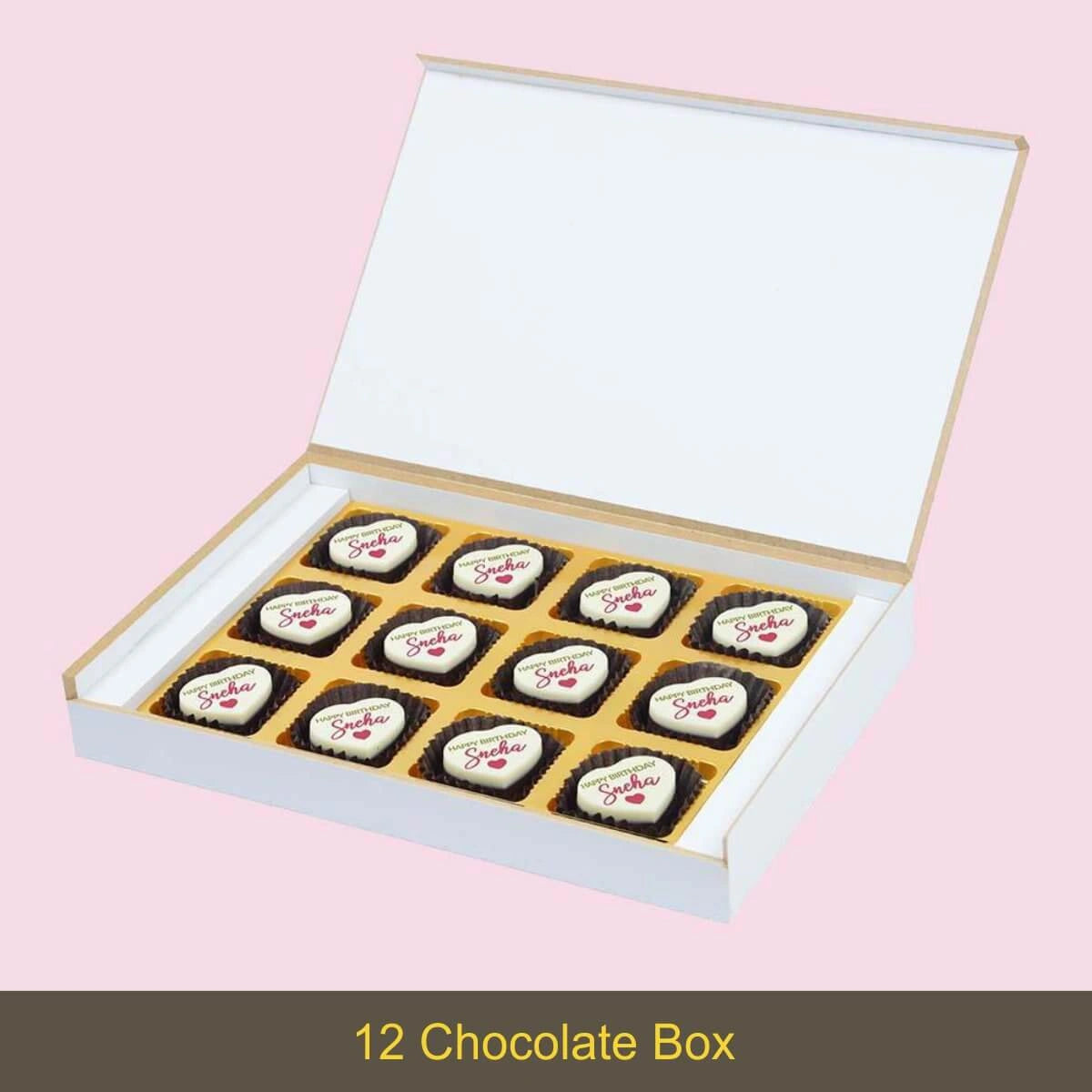 Box view of birthday present for mom and birthday gift for brother