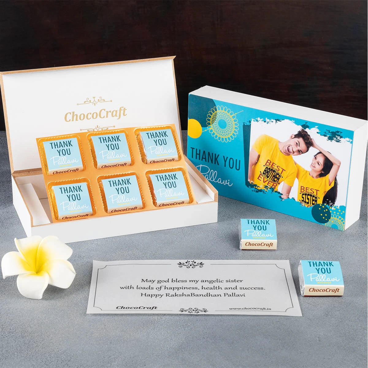 Brother with elegant rakhi gifts for men