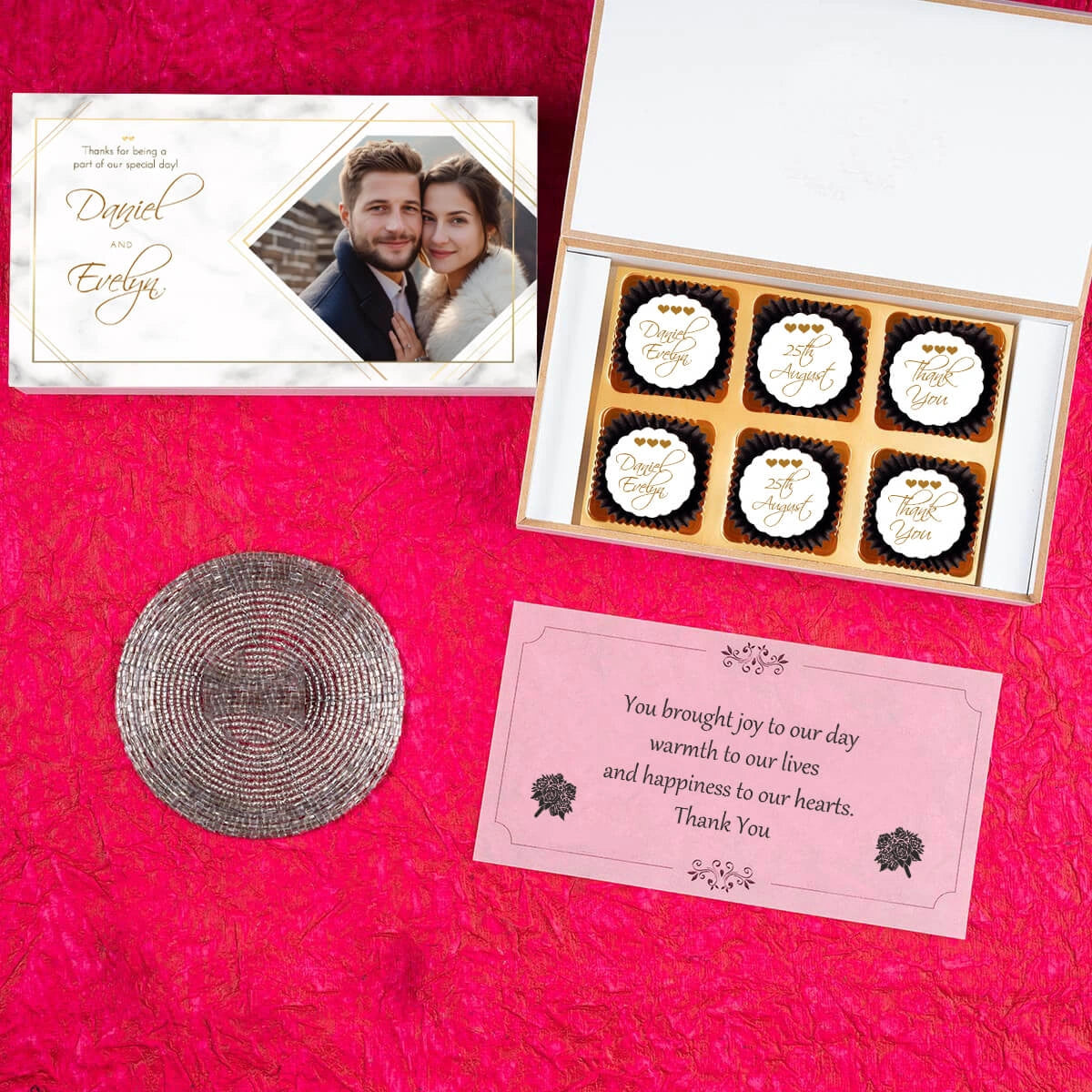 Bulk order idea for marriage anniversary return gifts – 6 chocolate box