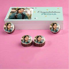 Photo printed chocolate celebration box