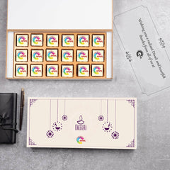 Elegant wooden chocolate box – best Diwali gift for office employees
