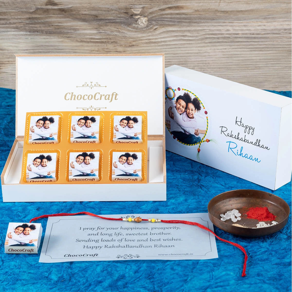 Courier parcel prepared to send Rakhi safely