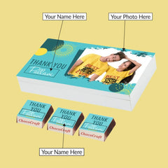 Flat-lay showing customized rakhi gifts