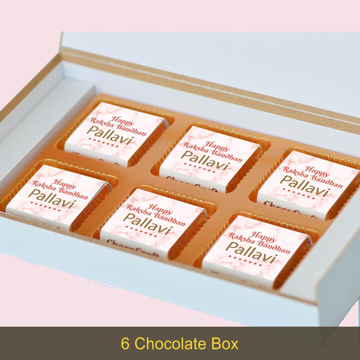 Flat-lay encouraging users to send rakhi online