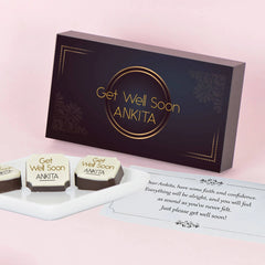 Get well chocolate gifts with feel better soon gifts photo chocolates