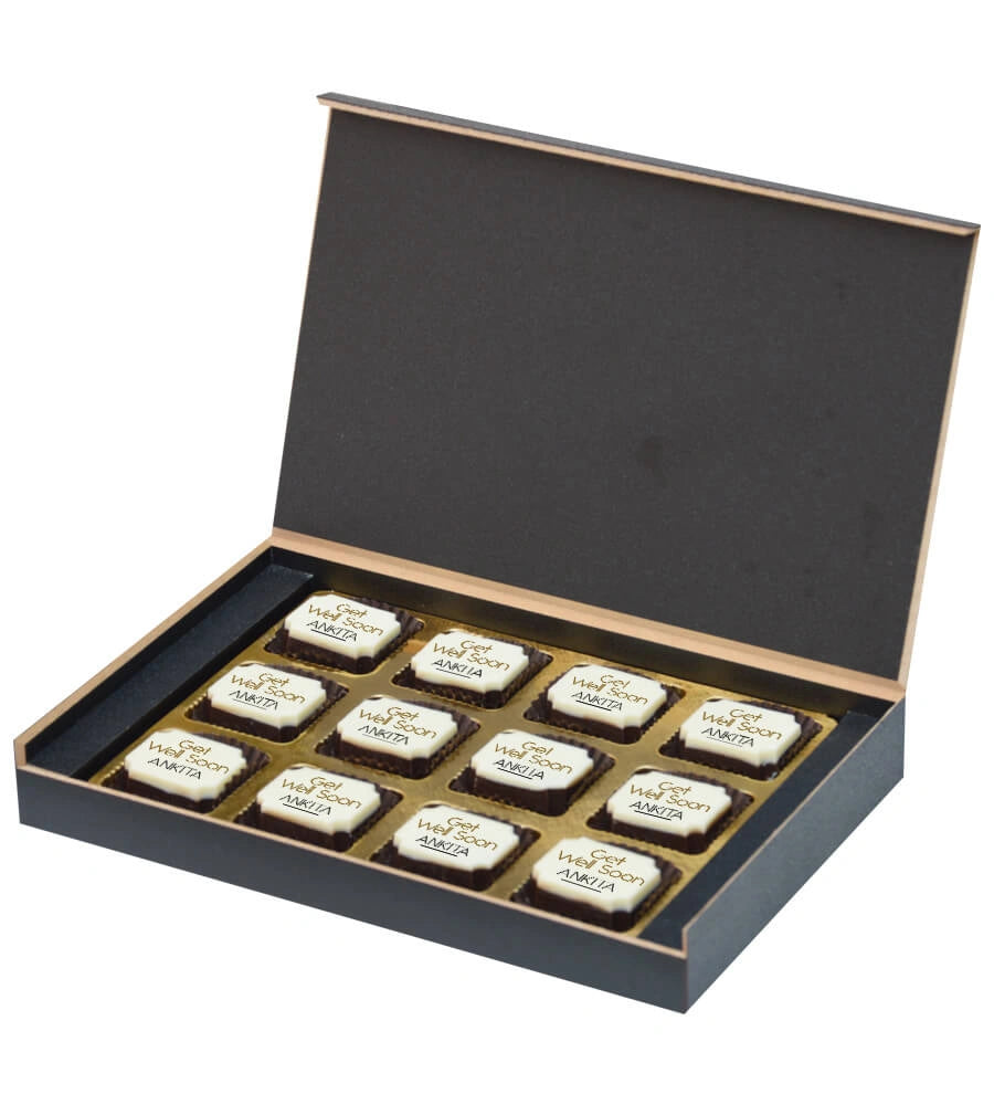 Feel better soon gifts with photo for get well chocolate gifts