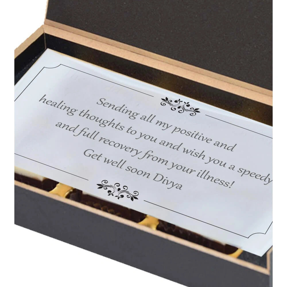 Heart box for presents for sick friends and get well soon gifts for best friend