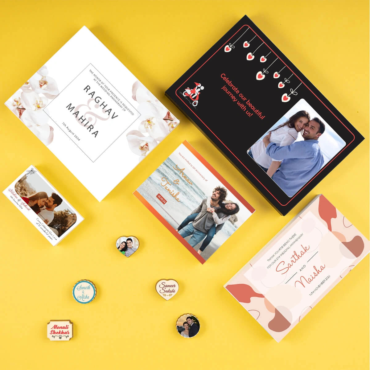 Premium Anniversary Invitation Chocolates