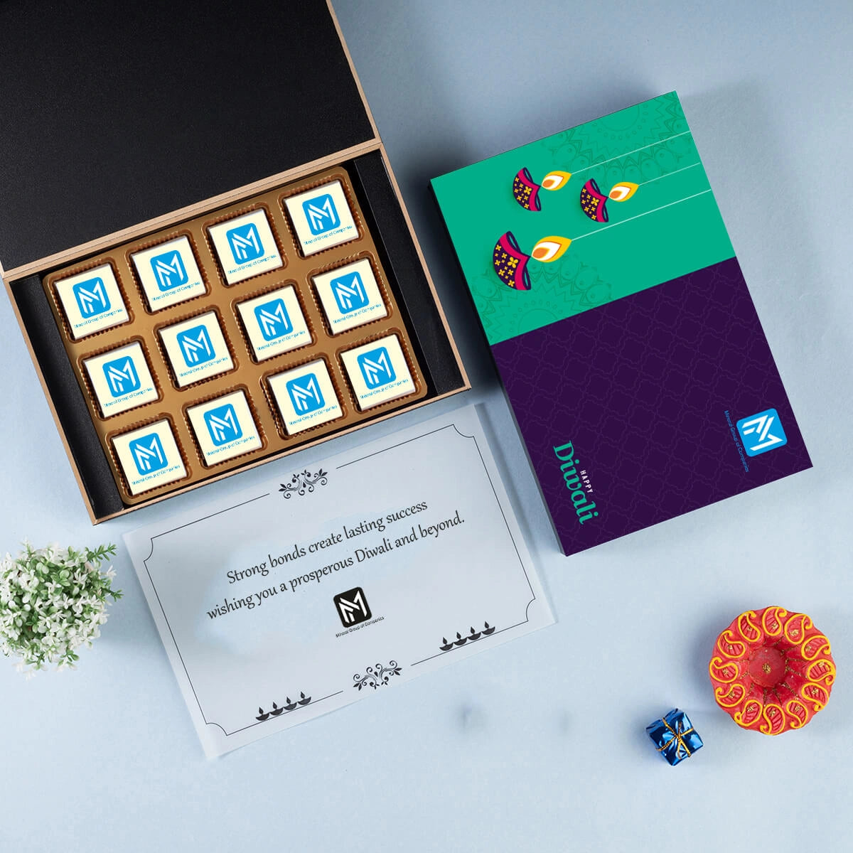 Luxury chocolate gift by ChocoCraft – one of the most unique Diwali gifts for employees