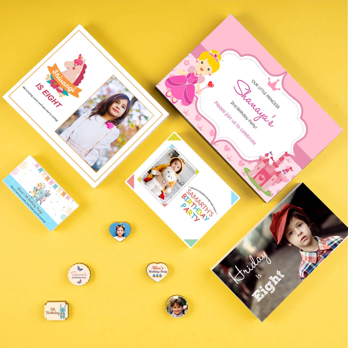 Birthday Invitation Chocolate Box 10