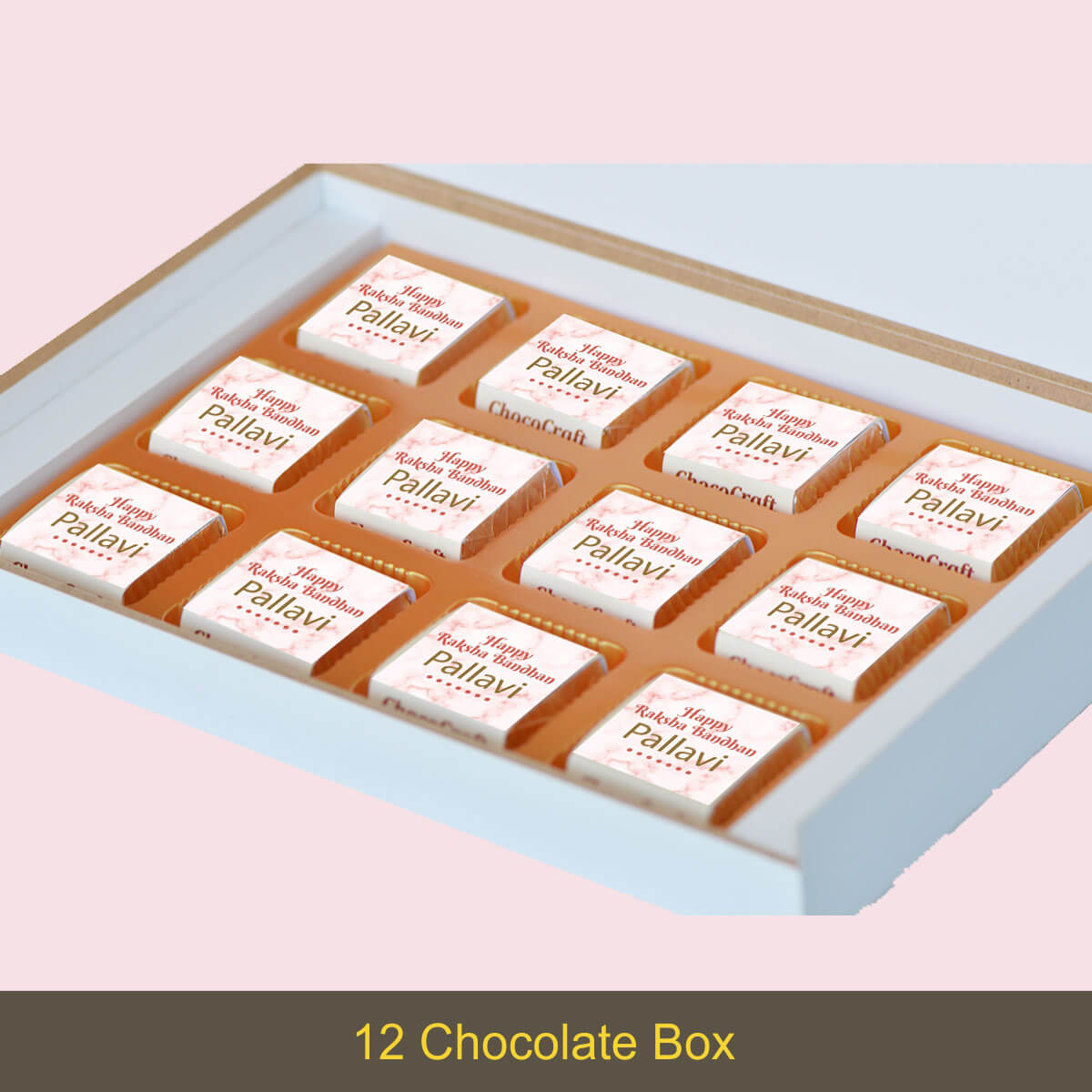 Note included in package for rakhi delivery