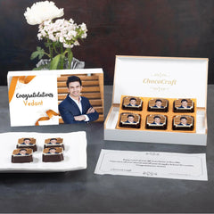 Custom personalised congratulations gifts congrats chocolates