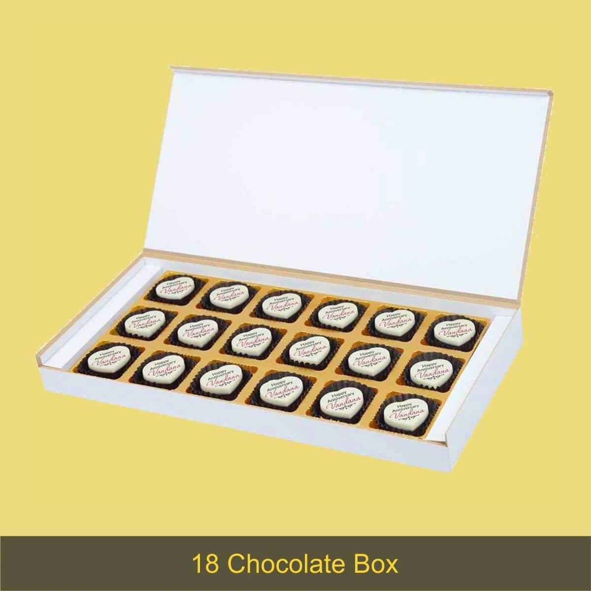 Box view of personalized anniversary gifts and custom anniversary gifts