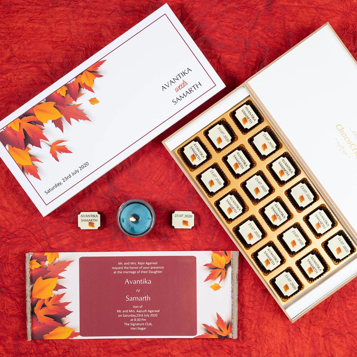 ChocoCraft Wedding Invitations