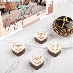 Photo printed personalized congratulations card for congrats			