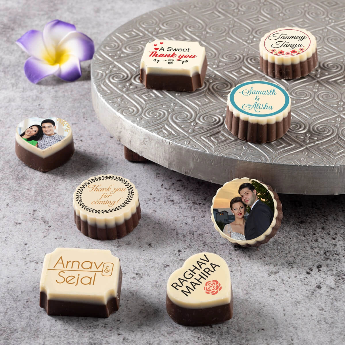 Photo Chocolates for Anniversary