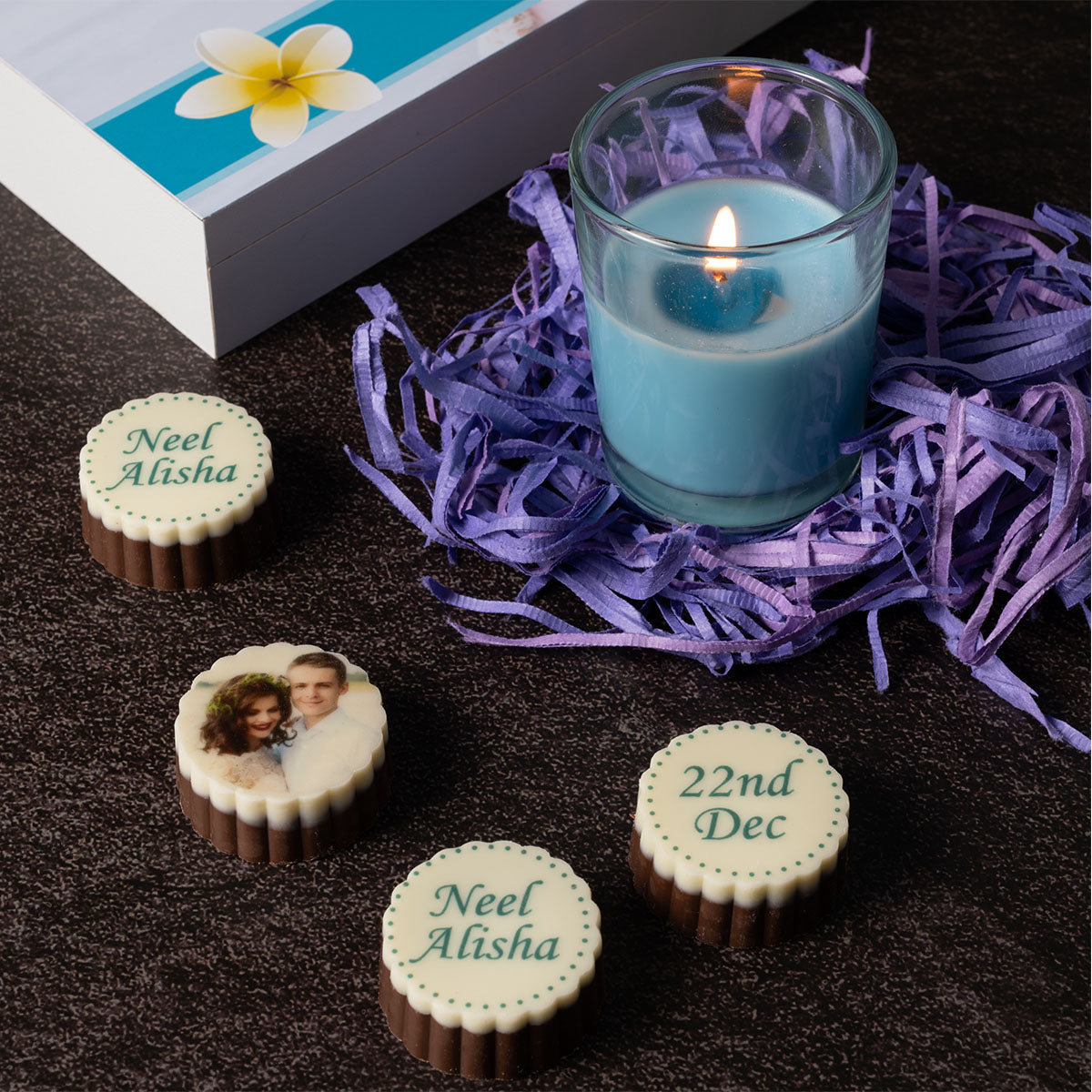 Printed Chocolate Wedding Invite Design 12