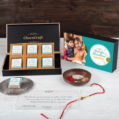 Open rakhi special gift for brother display