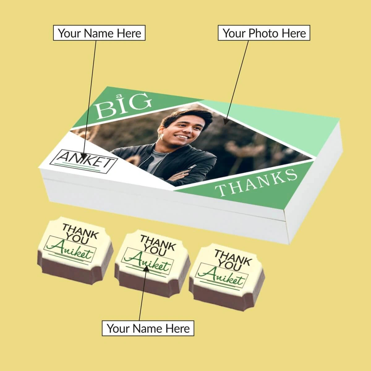 Thank you chocolate gifts featuring gifts to show appreciation wrappers