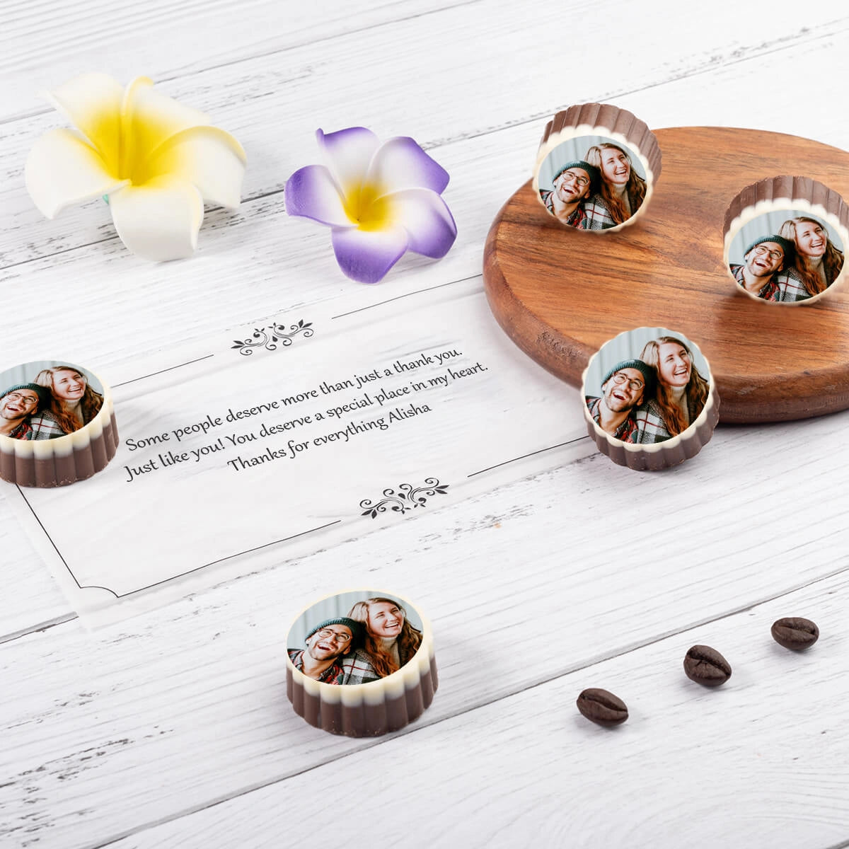 Thanks chocolate as thanks gifts for gratitude		