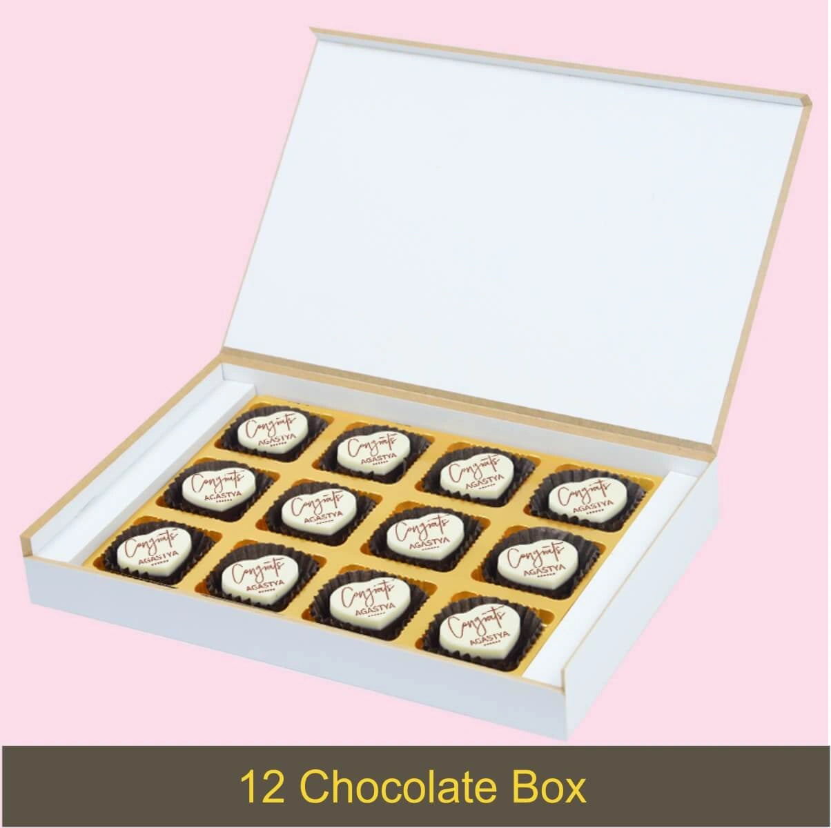 Box view of unique congratulations gifts