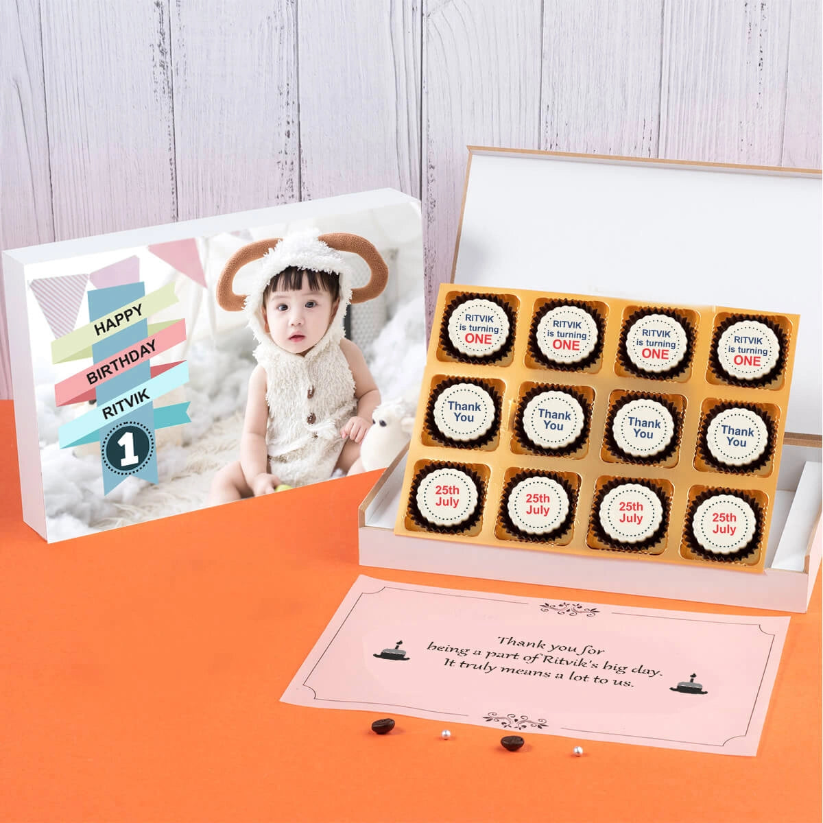Unique return gift ideas for 1st birthday for adults sample box