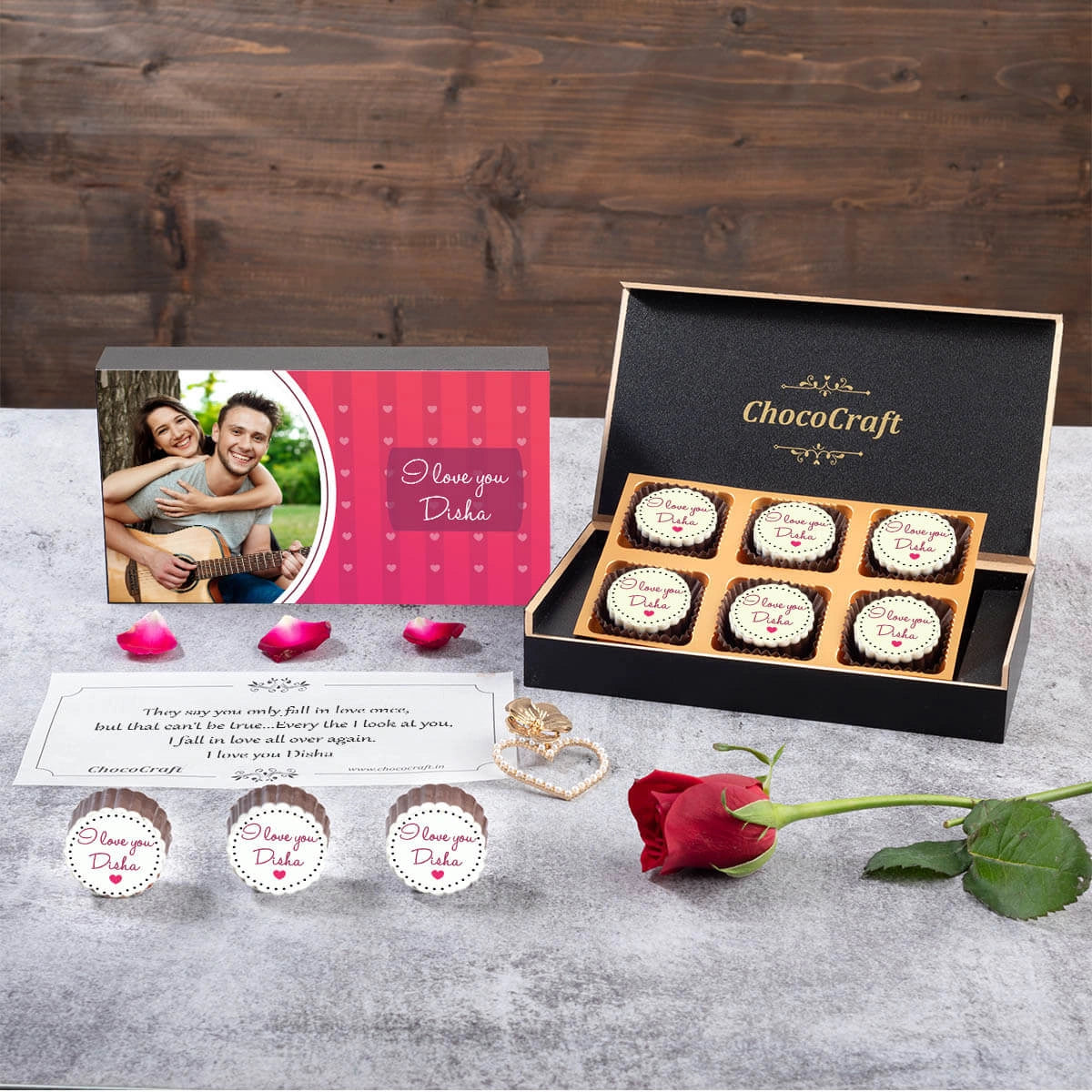 I Love You box for romantic gift for wife and valentine gift for wife