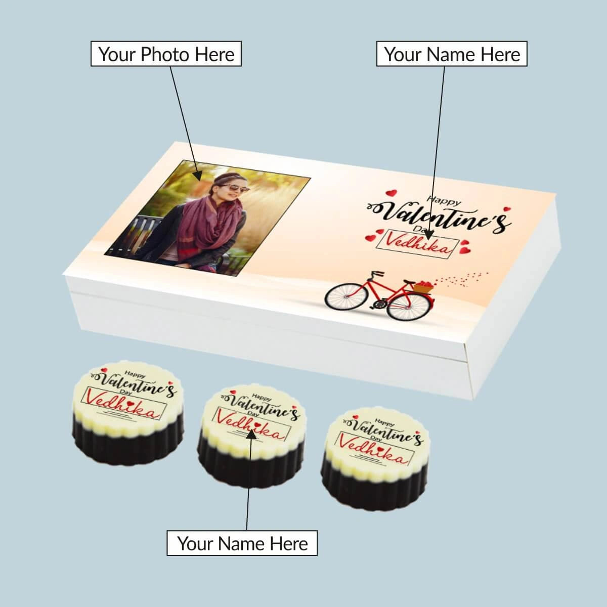 Valentines gifts for her featuring best valentine gift for girlfriend wrappers