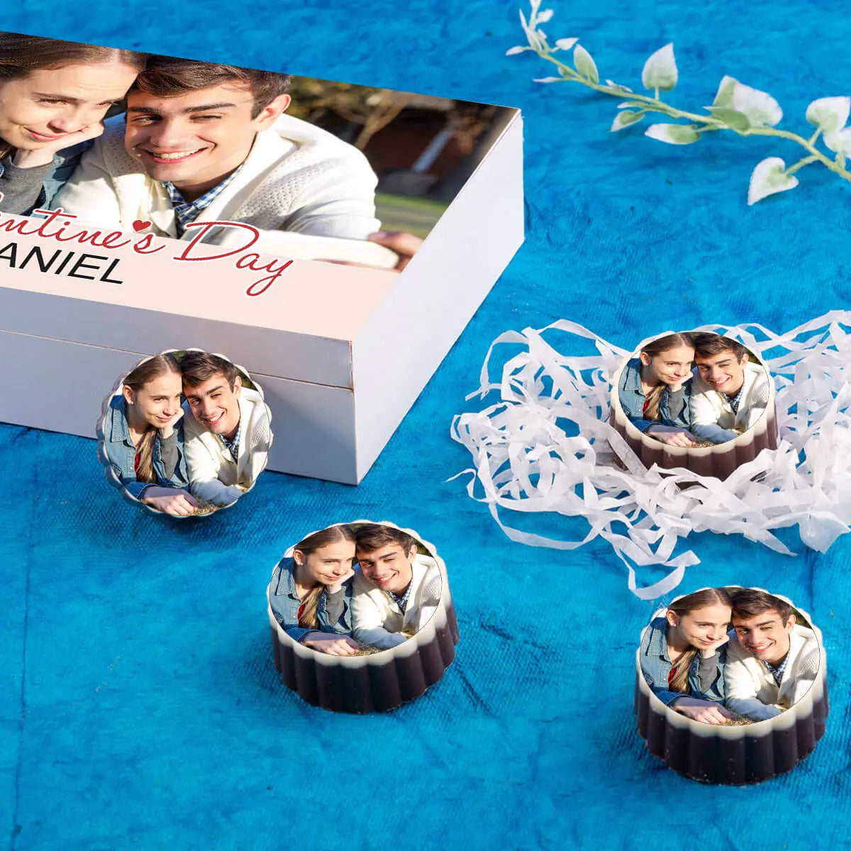 Valentines gifts for men with romantic gifts for men photo chocolates			