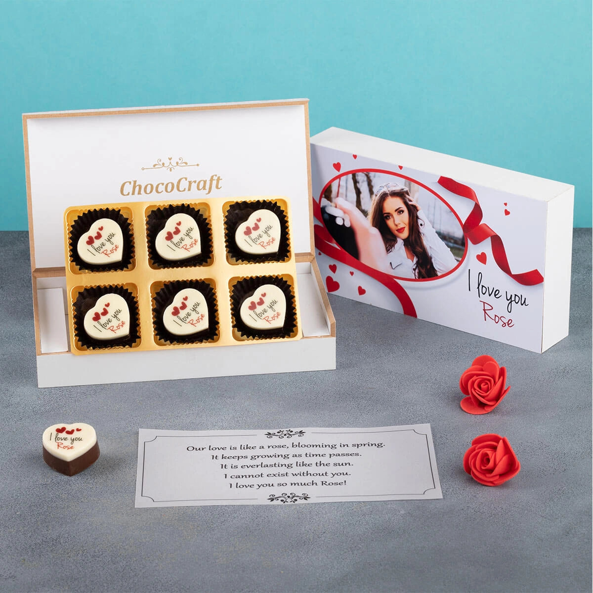 Red hearts box for cute gifts for girlfriend and valentines presents for girlfriend