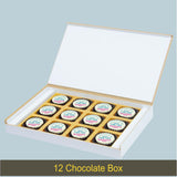 Splash of Colour I Love You Chocolate Gift Box Personalized with Photo (with Printed Chocolates)