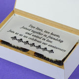 Anniversary Invitations - 2 Chocolate Box - All Printed Chocolates (Minimum 10 Boxes)