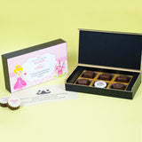 1st Birthday Return Gifts - 6 Chocolate Box - Single Printed Chocolates (Minimum 10 Boxes)