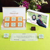 Personalized Anniversary Gift Box & Chocolates (with Wrapped Chocolates)